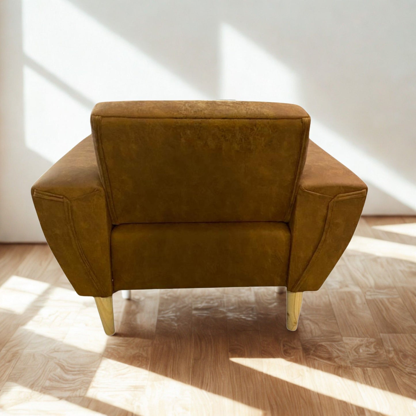 Sillón individual studio | PU Café envejecido