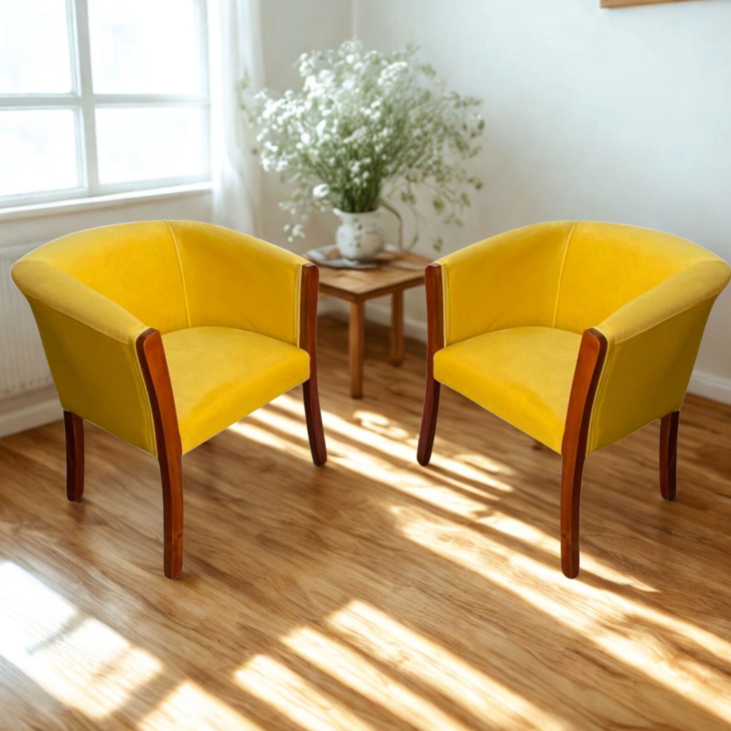 Set poltronas | Felpa amarillo