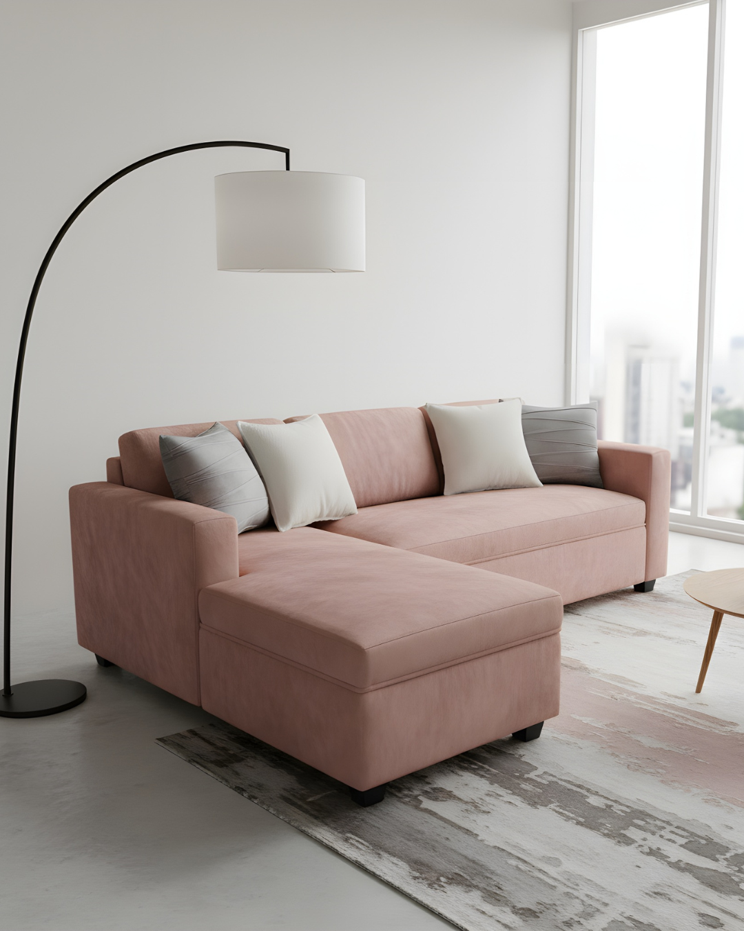 Sofá L Prime – Lino Rojo