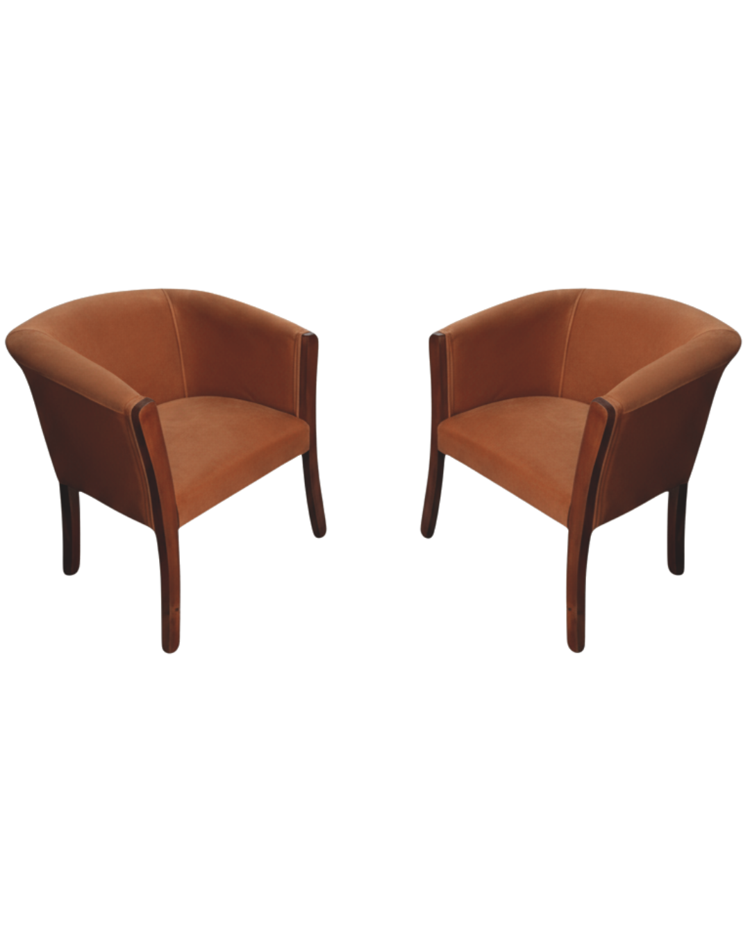 Set poltronas | Felpa camel