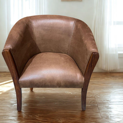 Set poltronas Cuero uruguayo