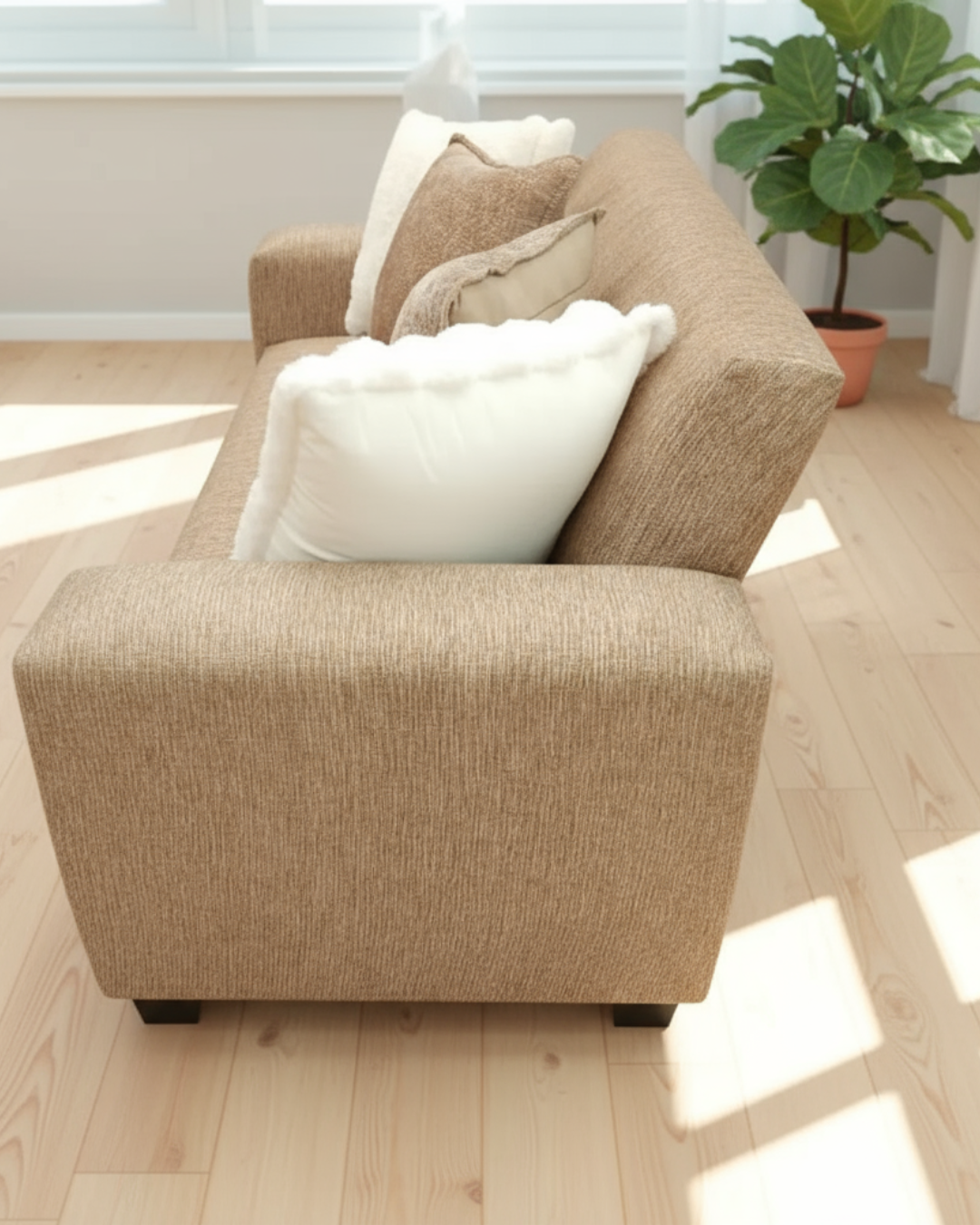 Sofá Madrid | Lino beige austral 2 mts