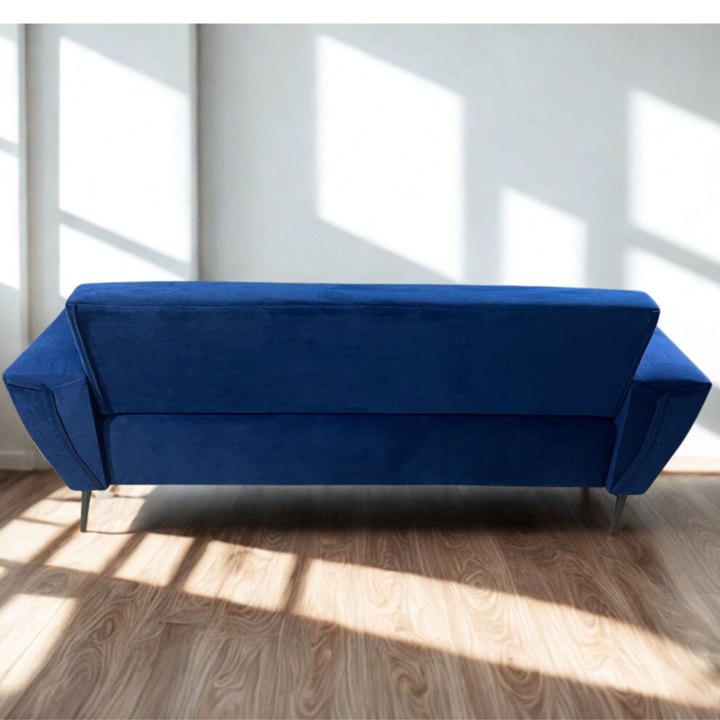 Sofá prisma prime | 1.80 Felpa azul terciopelo