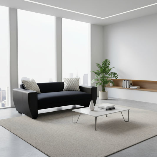 Futón Oporto 3 posiciones Felpa/PU