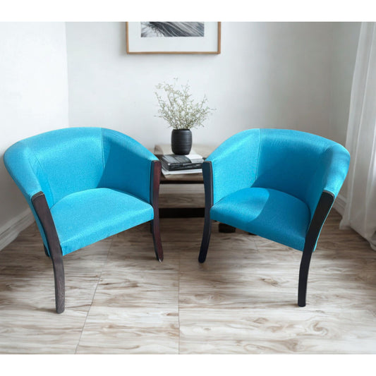 Set poltronas | Lino turqueza
