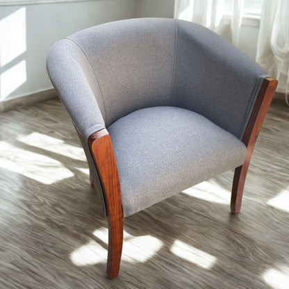 Set poltronas | Lino Gris medio L11