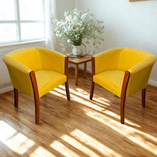 Set poltronas | Felpa amarillo