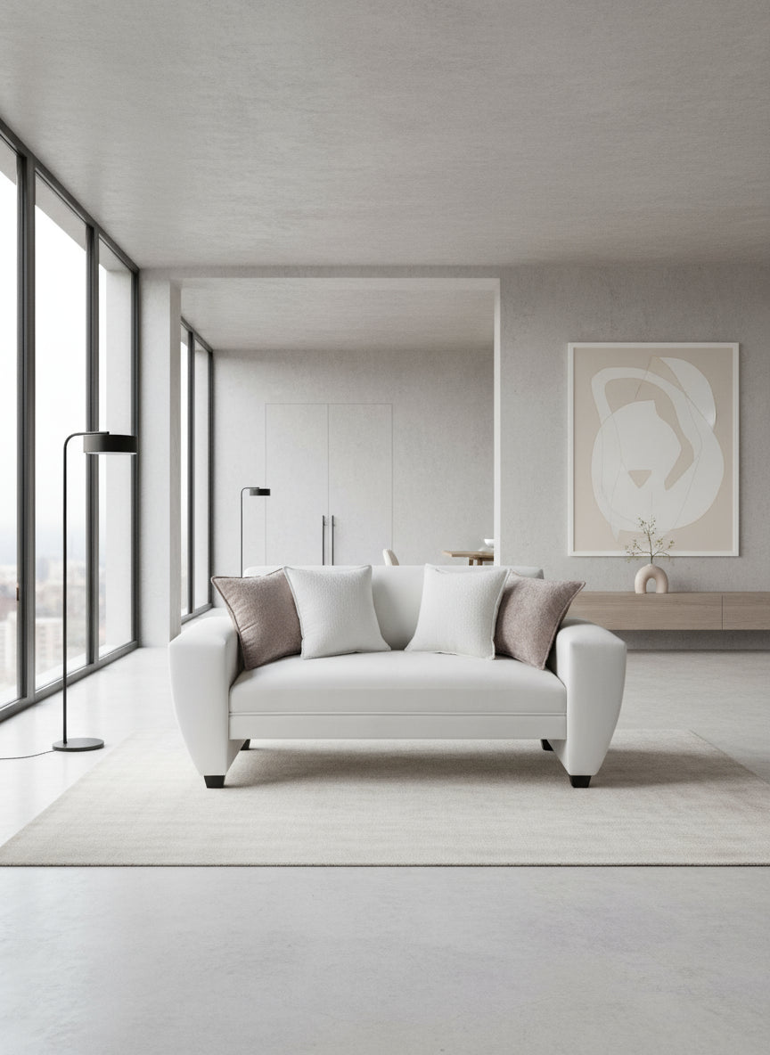 Sofá Prisma Prime | 1.77 Felpa Crudo