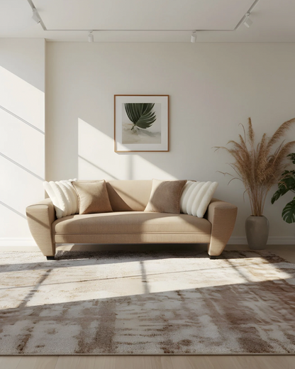 Sofá Madrid | Lino beige austral 2 mts