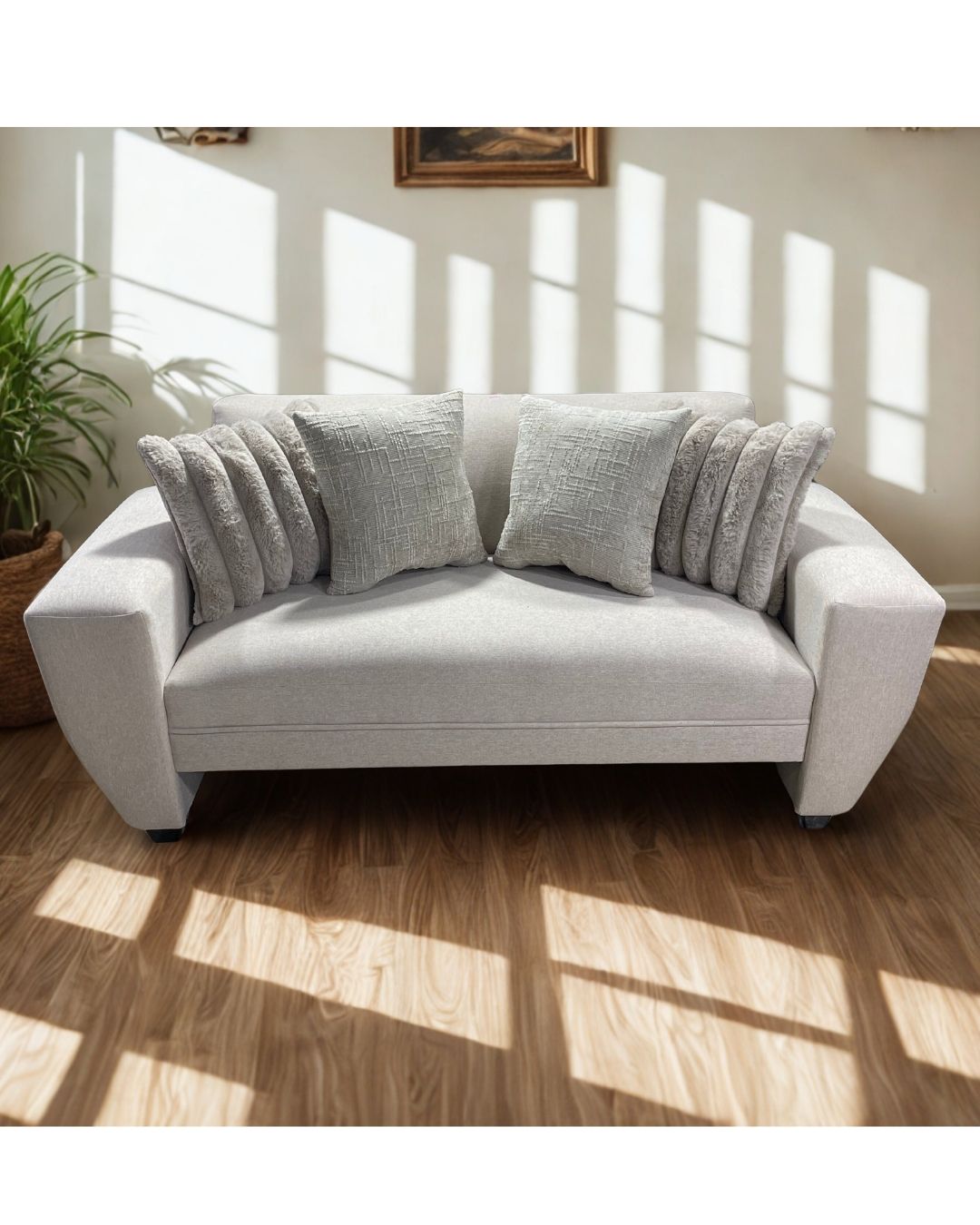 Sofá Prisma Prime | 1.77 Lino Tokio crema