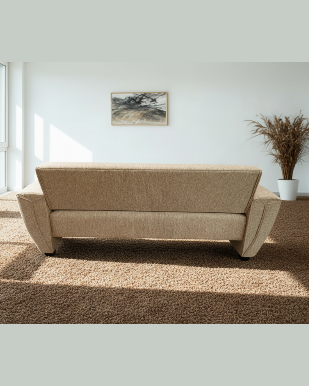 Sofá Madrid | Lino beige austral 2 mts