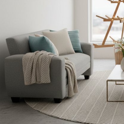 Sofá Sidney 1.50 – Lino Gris Claro