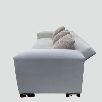 Sofá Prisma indigo bed | 2.00 m Felpa crudo
