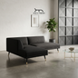 Sofá L Concept Black – Lino Negro