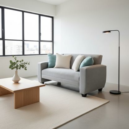 Sofá Sidney 1.50 – Lino Gris Claro