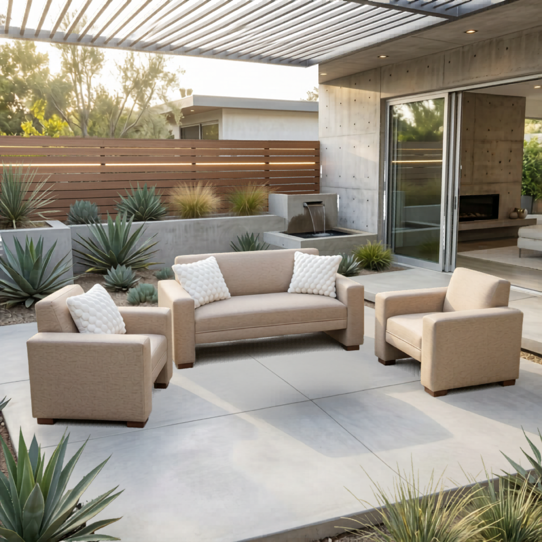 Trío prime austral  1.50 m | Lino Beige Austral