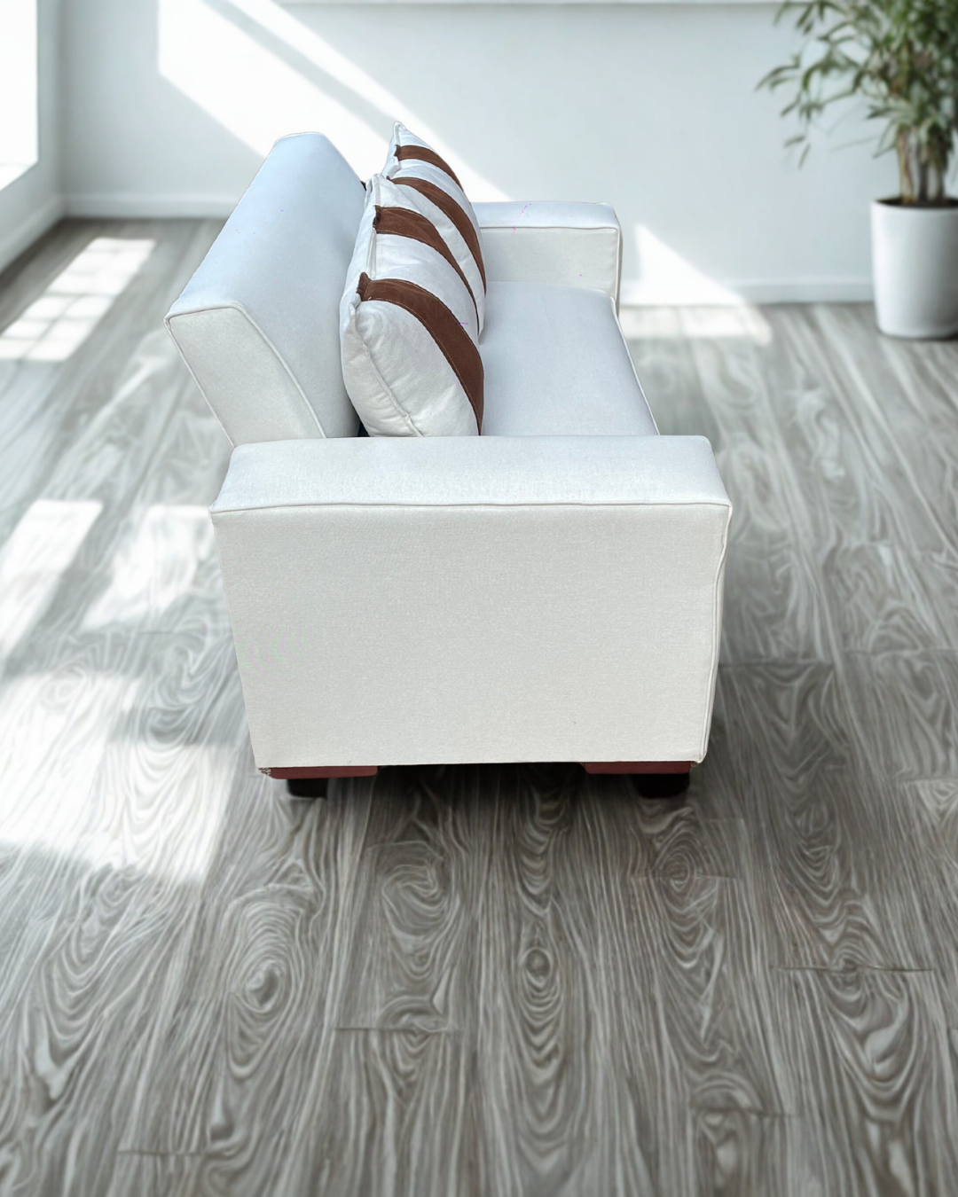 Sofá amazonas | Lino crudo 1,80