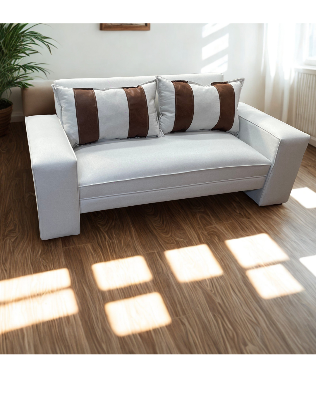 Sofá amazonas | Lino crudo 1,80