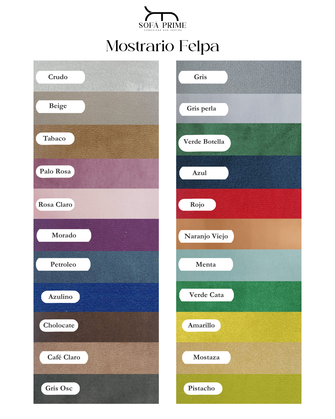 Trío prime | Vermont Felpa damasco 2 metros