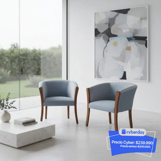 Set poltronas | Felpa steel