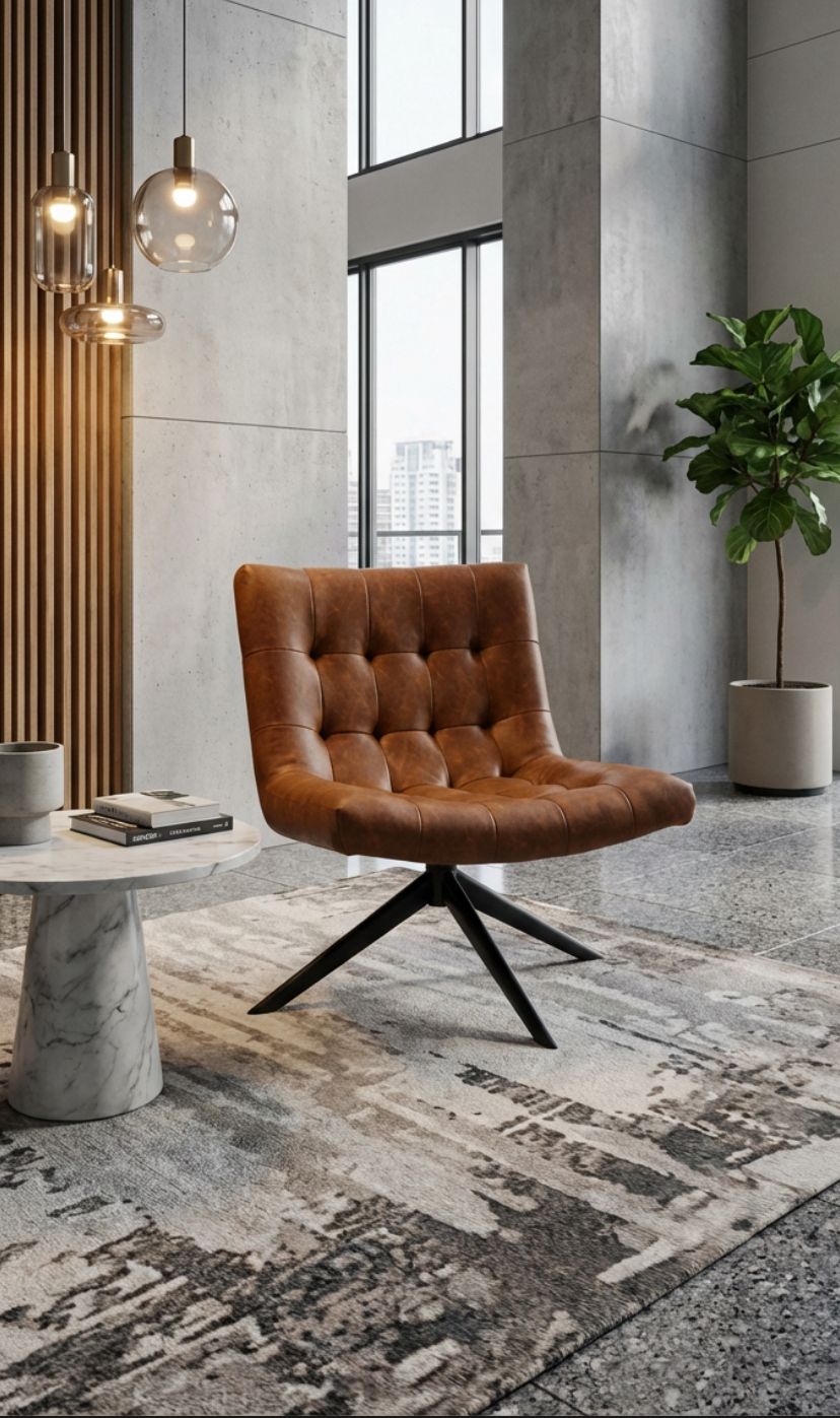 Sitial Rocco| Poliuretano Café