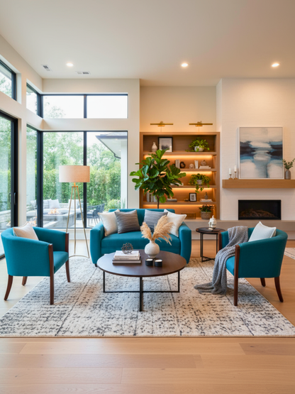 Set Trío Prime pequeño |  Lino turquesa