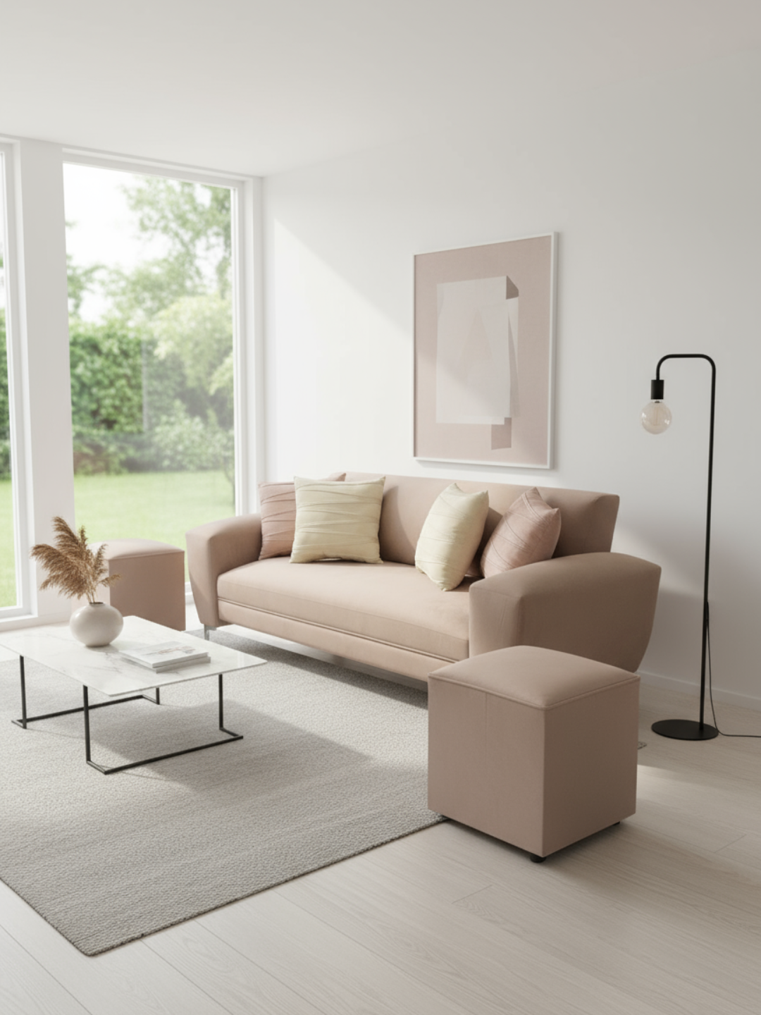 Trío prime | Vermont Felpa damasco 2 metros