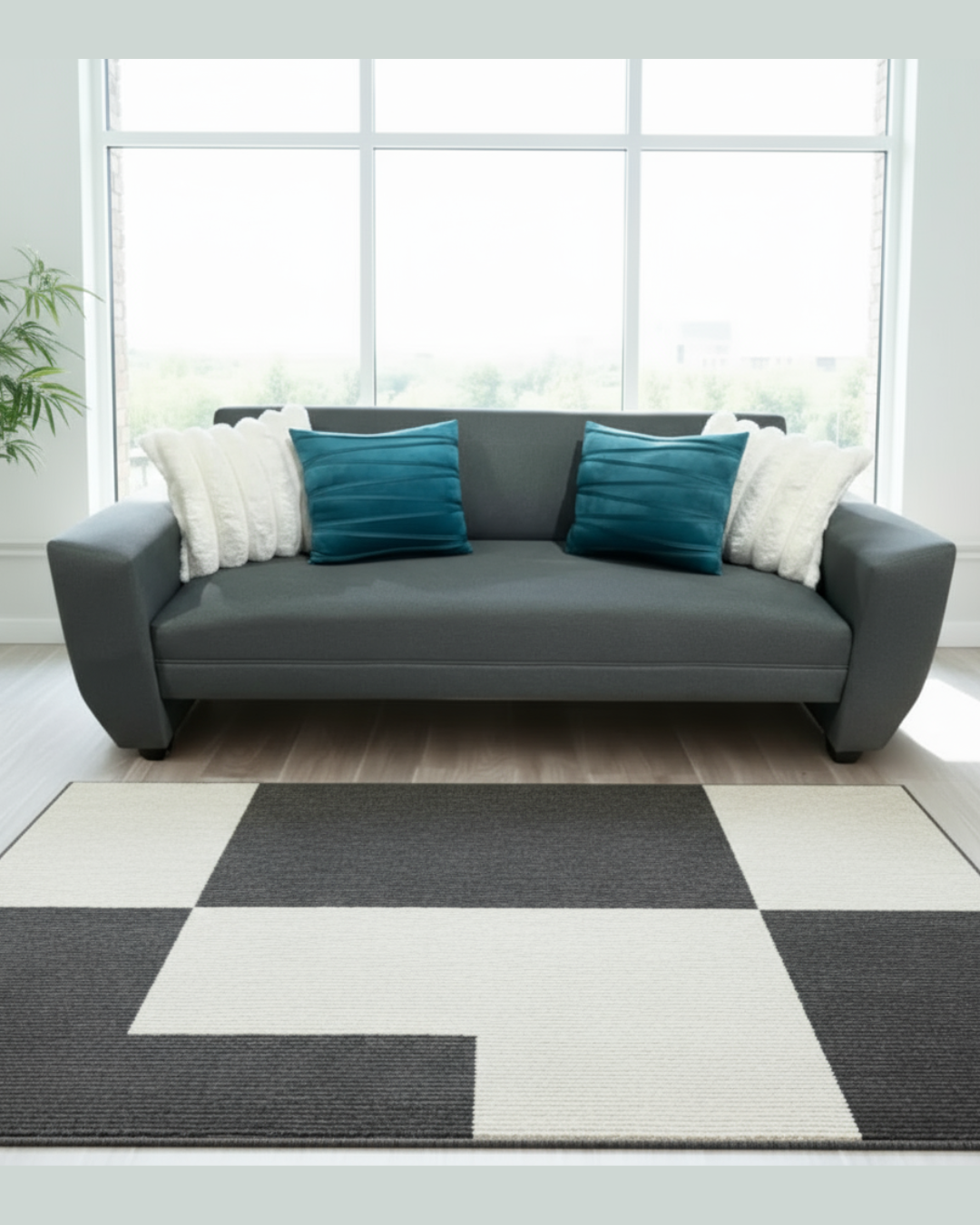 Sofá Madrid Lino oscuro 2 mts