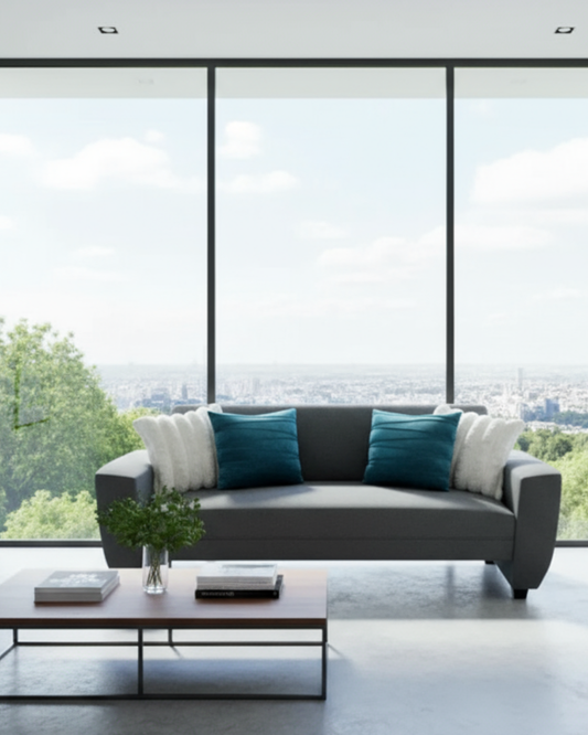 Sofá Madrid Lino oscuro 2 mts