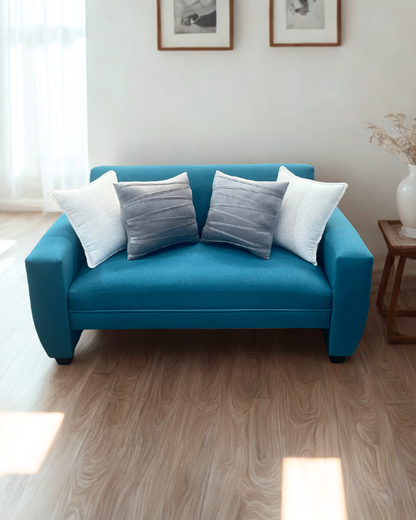 Sofá Sidney 1.50 | Lino turquesa