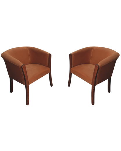 Set poltronas | Felpa camel
