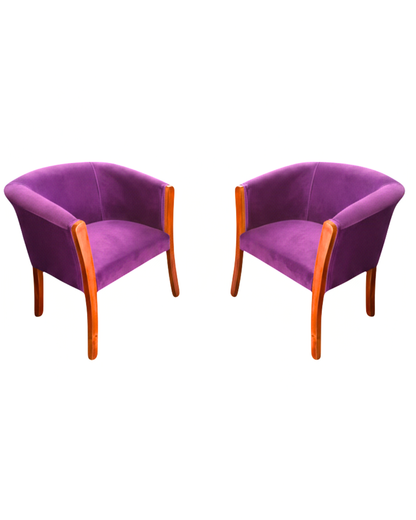Set poltronas | Felpa Morado
