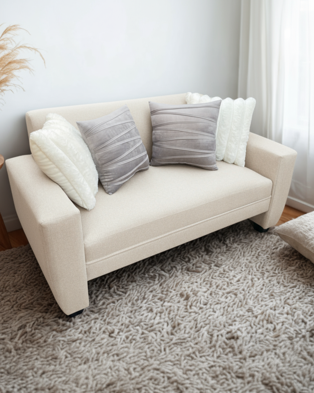 Sofá Sidney 1.50 | Lino crudo