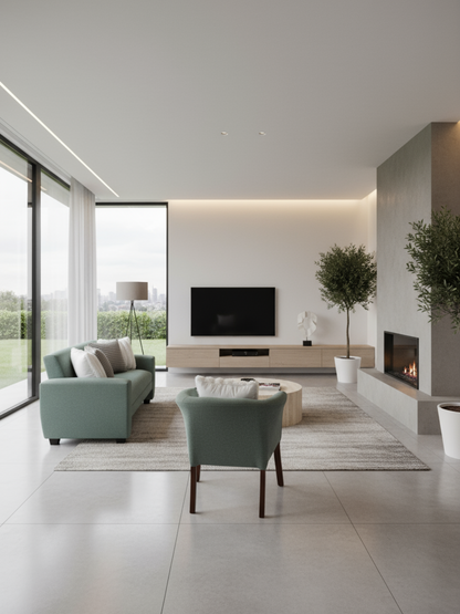 Set Trío Prime pequeño |  Lino verde menta