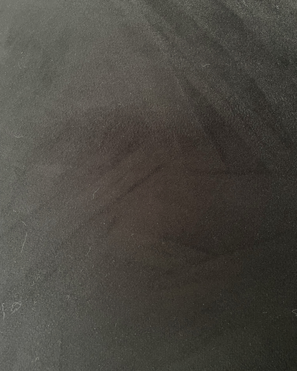 Sofá Sidney 1.50 | Felpa (Terciopelo) negro