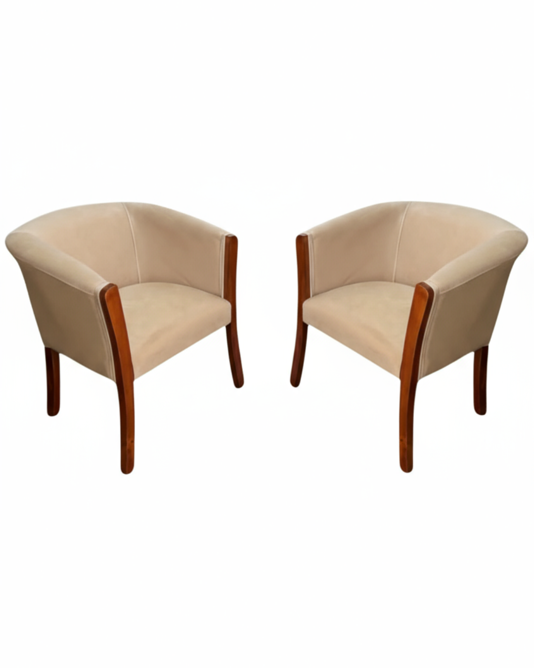 Set poltronas | Felpa beige