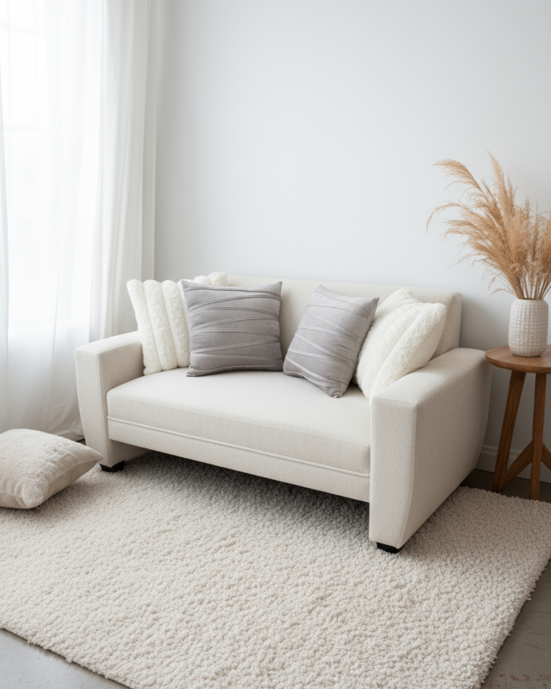 Sofá Sidney 1.50 | Lino crudo