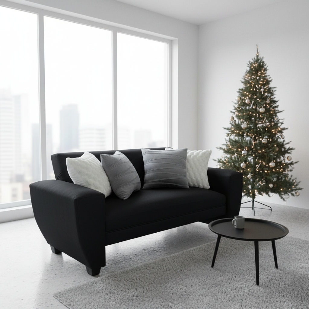 Sofá Prisma Prime | 1.77 Lino negro